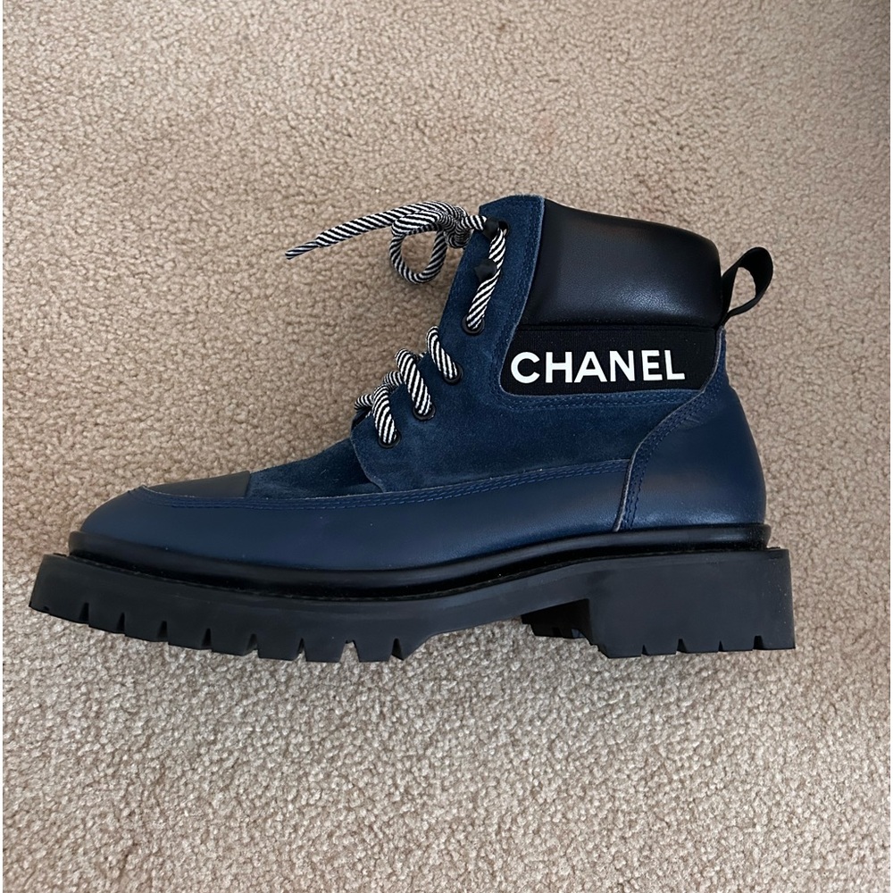 Chanel Combat Boots